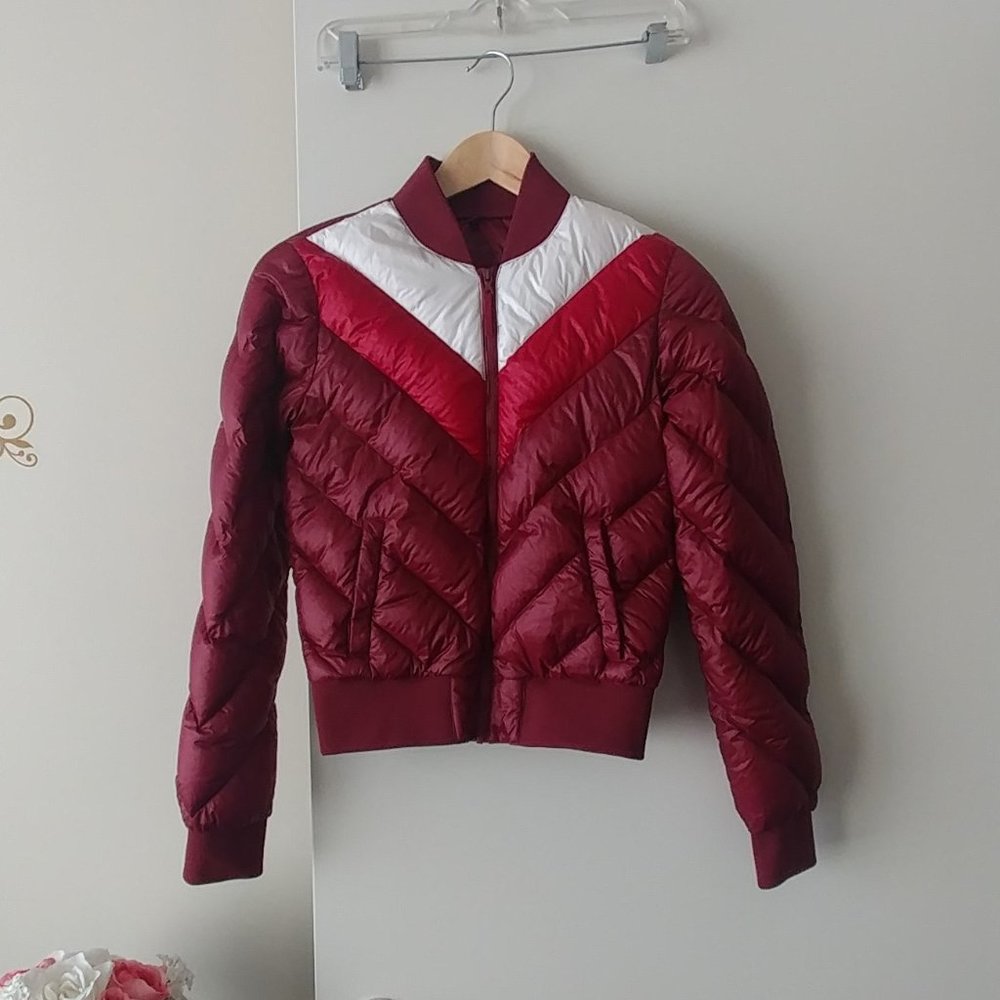 Aritzia TNA Blackstone Bomber Jacket